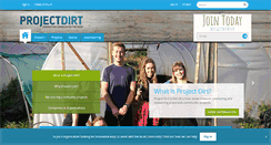 Desktop Screenshot of projectdirt.com